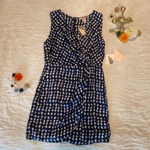 Forever 21 Contemporary Blue/White Dress Large NWT